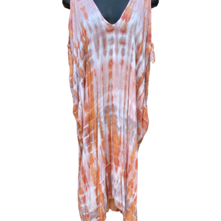 Callina Tropical Tie-dyed Bali Dress