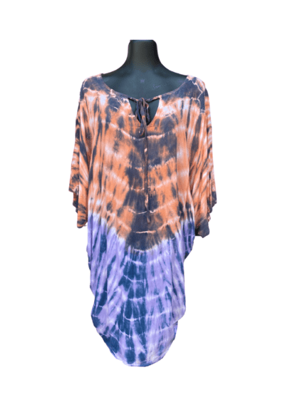 Meong Tropical Tie-dyed Bali Dress