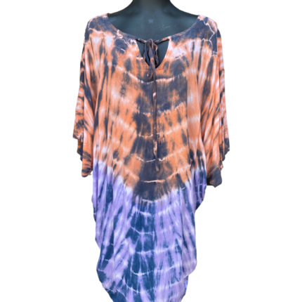 Meong Tropical Tie-dyed Bali Dress