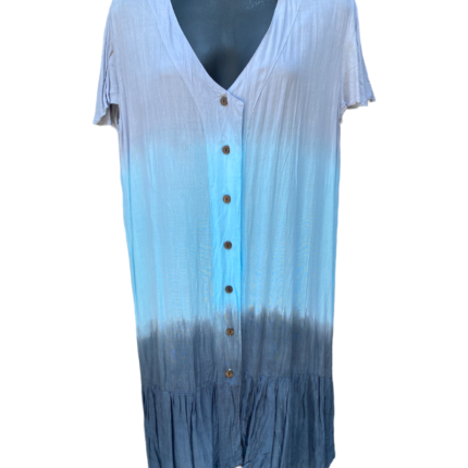 Kelly Tropical Tie-dyed Bali Dress