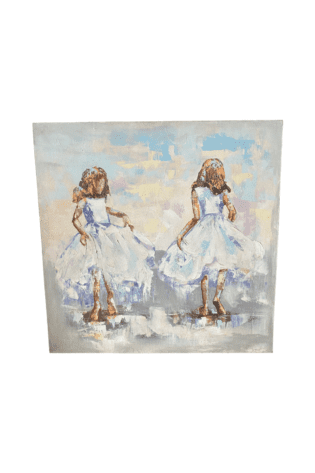 Kindred Spirits: A Tender Painting Celebrating the Deep Connection of Best Friend