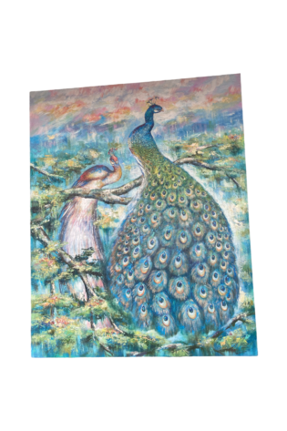 Wings of Freedom: A Joyful and Inspiring Painting Celebrating the Majesty of Birds"