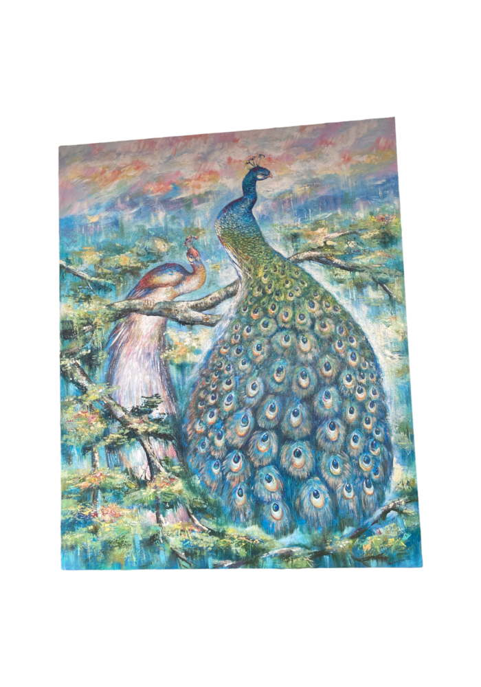 Wings of Freedom: A Joyful and Inspiring Painting Celebrating the Majesty of Birds"