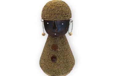 Timorese Island Gold Doll Button