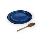 Dark Blue Ceramic Plate