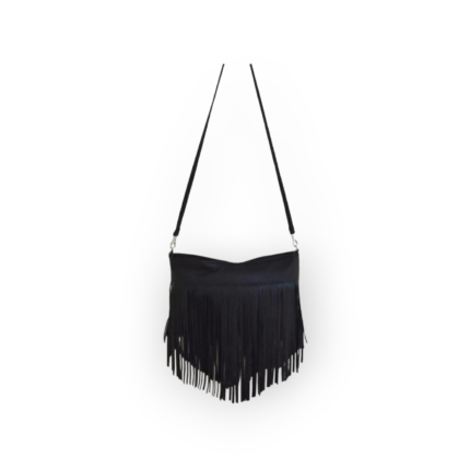 Bali Leather Bag Plain With Tassel