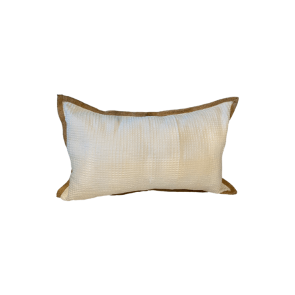 Plain White Waffle Bali Pillow Cover