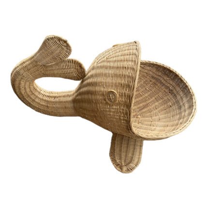 Fish Rattan Pet House