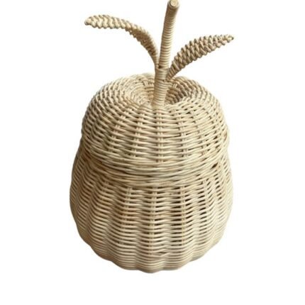 Cherry Rattan Basket