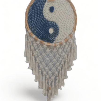 Yin-Yang Macrame Bali Dream Catcher