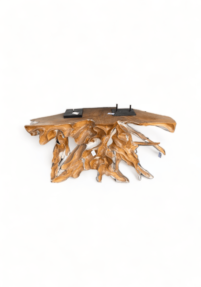 Teak Root Console Carving