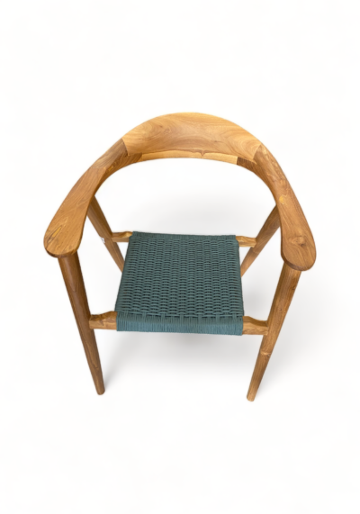 Boho Yarn Bali Wooden Chair