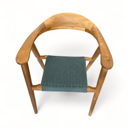 Boho Yarn Bali Wooden Chair