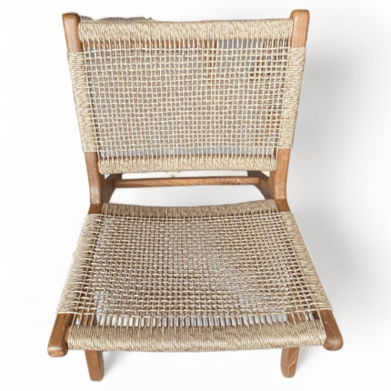 Armless Bali Wooden Chair