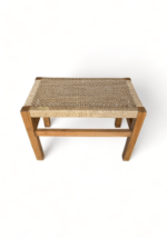 Long Natural Wooden Stool