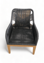 Tropical X Black Synthetic Rope Bali Chair