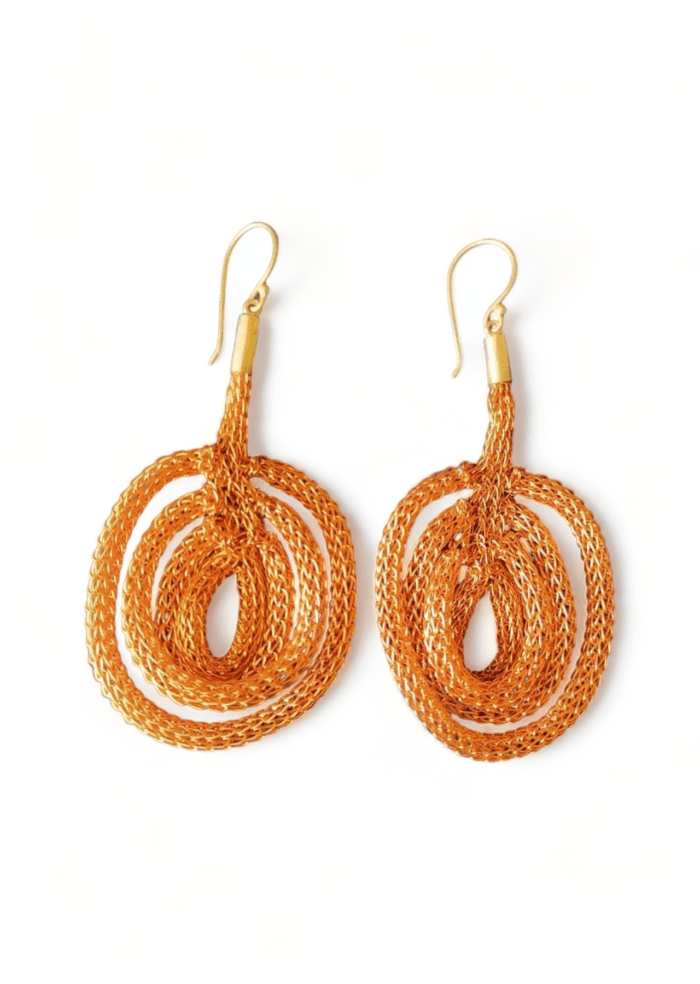 Ring Earring Wire Mesh