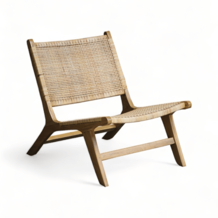 Salem Wooden Rattan Chair