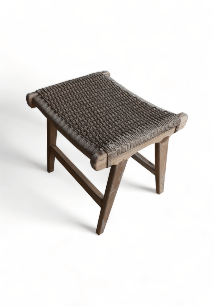 B Rattan Stool