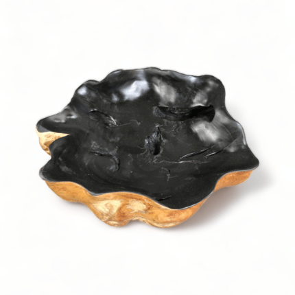 Bowl Carving Medium B Black Natural