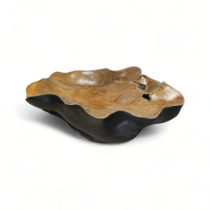 Bowl Carving Medium Natural Black