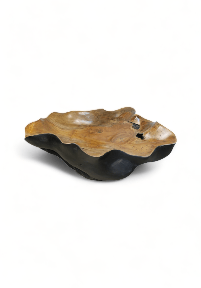 Bowl Carving Medium Natural Black