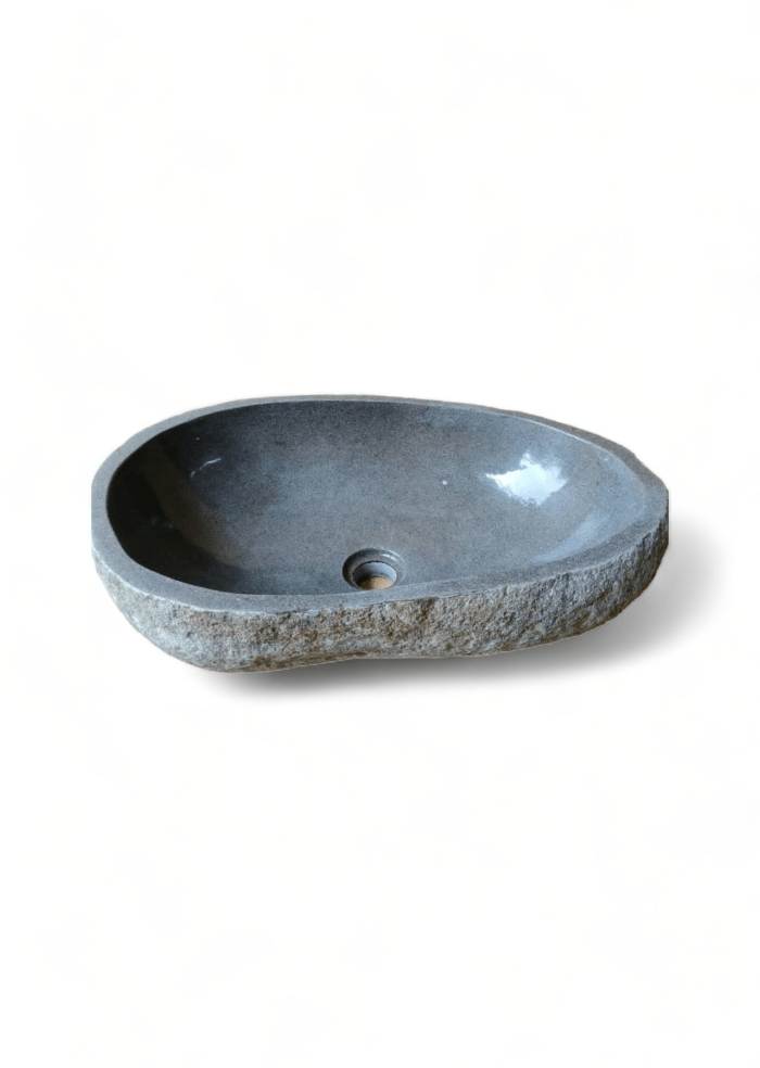 River stone Basin sink