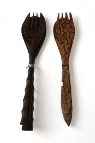 Bali Bliss Wooden Spoon and Fork Set