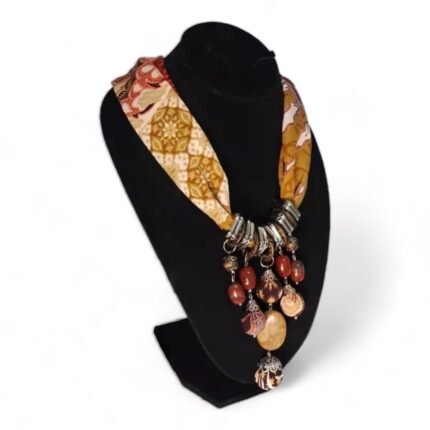 Selasih Batik Statement Necklace