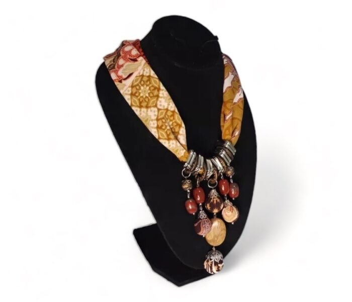 Selasih Batik Statement Necklace