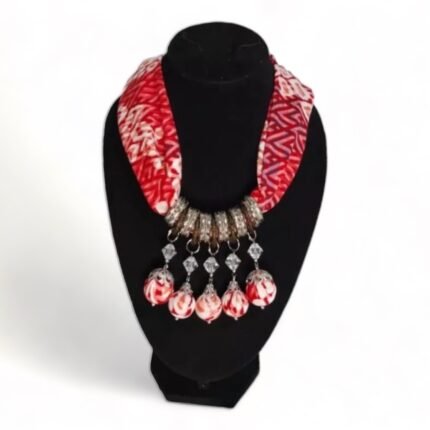 Bakung Batik Statement Necklace