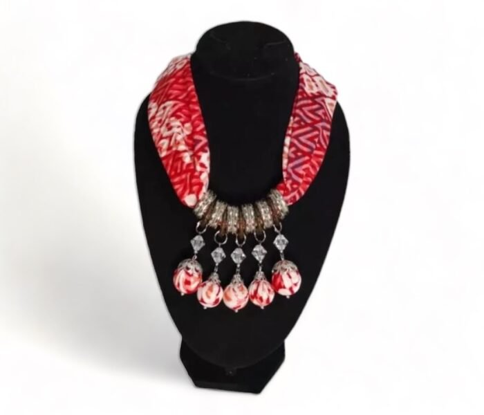 Bakung Batik Statement Necklace