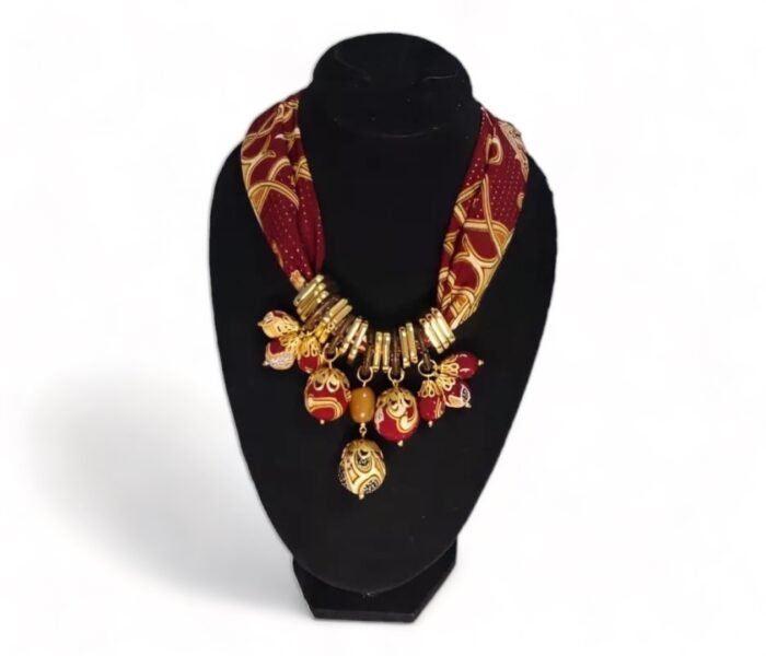 Seruni Batik Statement Necklace