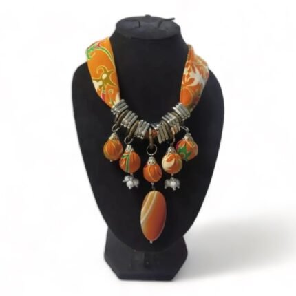 Lily Batik Statement Necklace