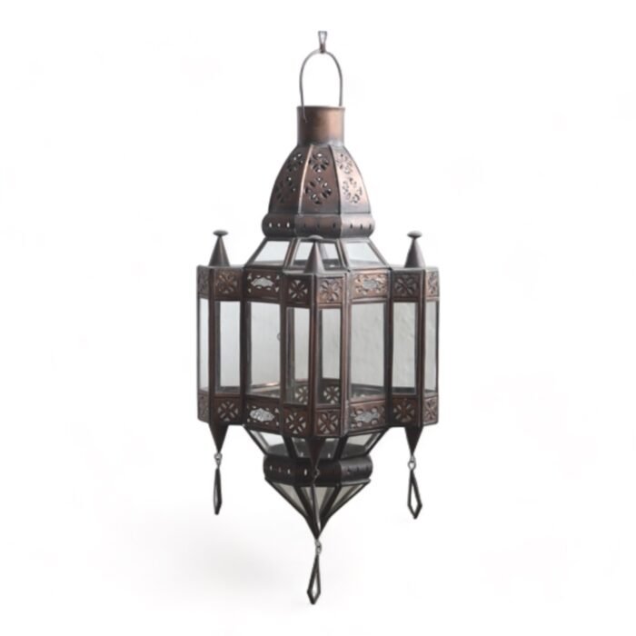 Island Harmony Brass Lantern