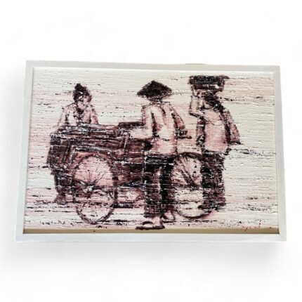 Becak Traditional Bali Art Painting