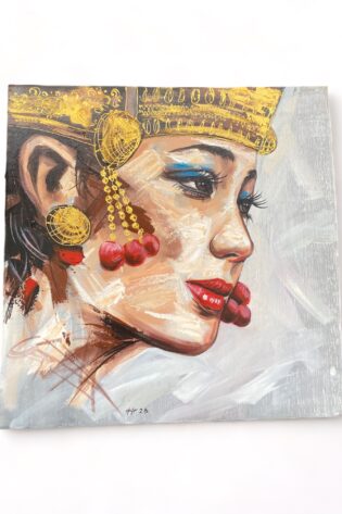 Balinese Lady Fine Art Painting