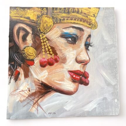 Balinese Lady Fine Art Painting