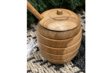 Balinese Wooden Jar