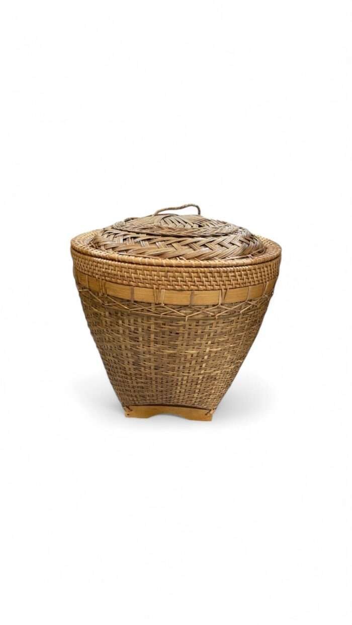 Traditional Gembung Bamboo Mix Rattan Basket