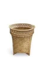 Simple Traditional Bamboo Mix Rattan Basket