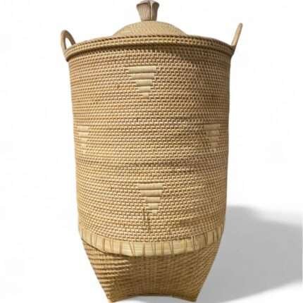 Naysila Large Rattan Basket