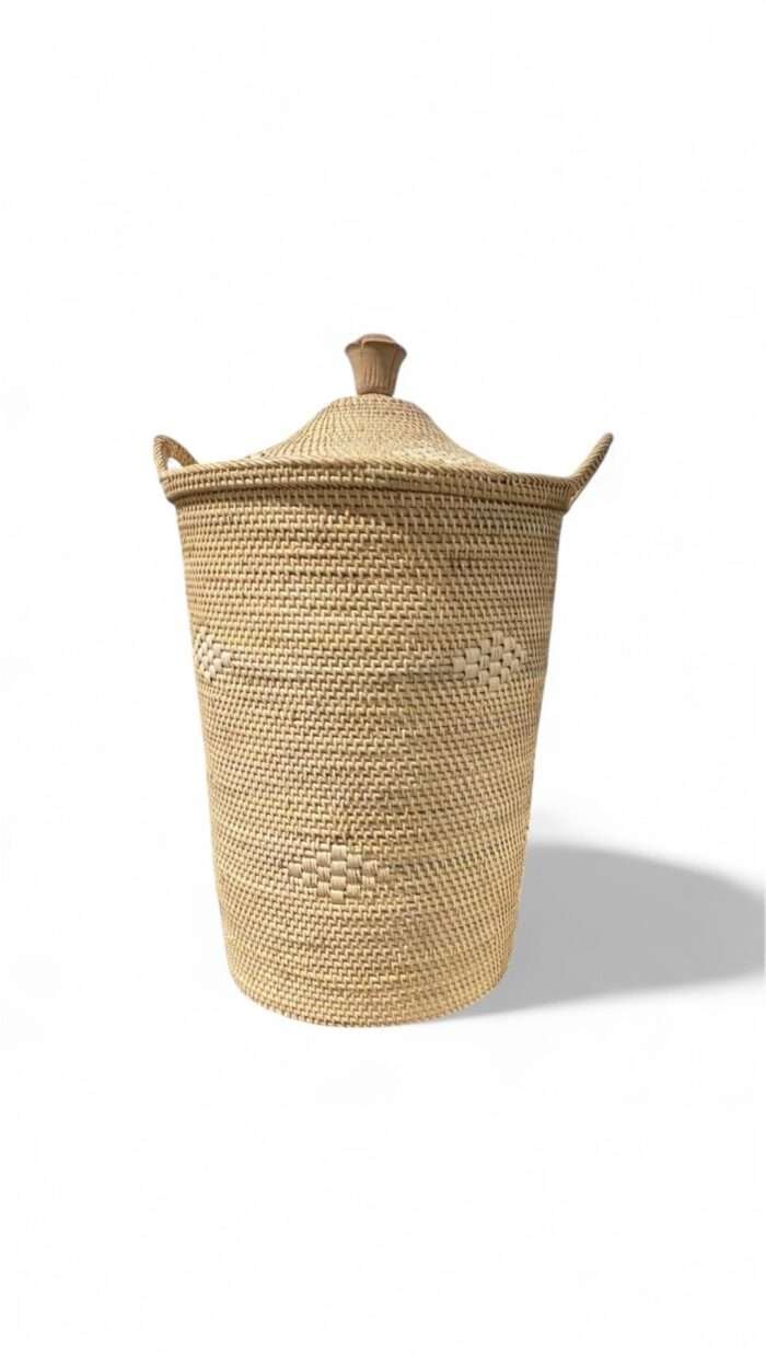 Naysila Large Rattan Basket