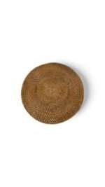 Round Rattan Coster