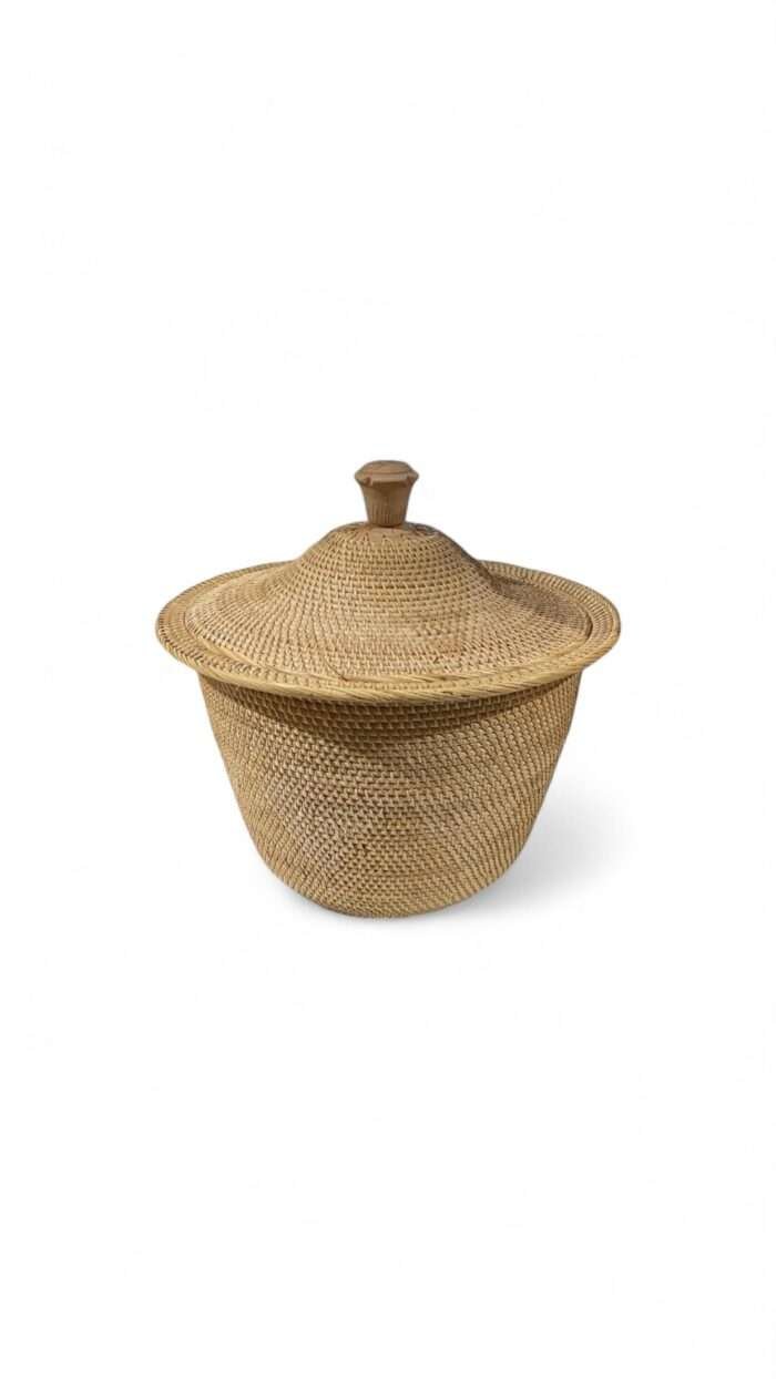 Natural Ufo Rattan Basket