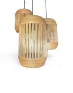 1 Set Lumbung Bamboo Pendant Light