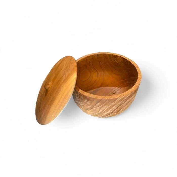 Jati Bowl With Cap