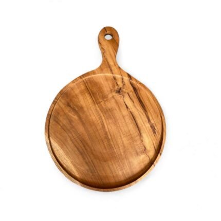 20 x Plain Round Wooden Cutting Board