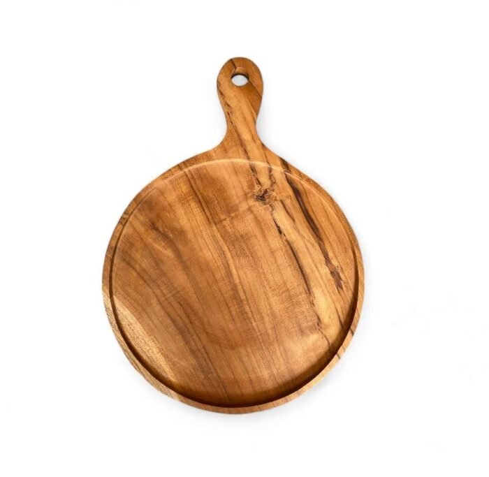 20 x Plain Round Wooden Cutting Board