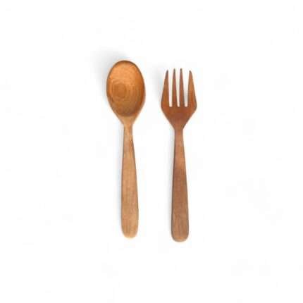 Wooden Spoon And Fork